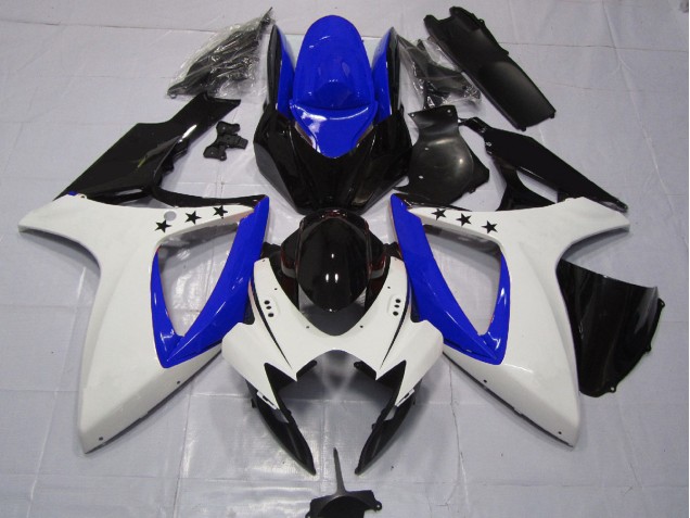 06-07 Tiefes Blauer Stern GSXR 600-750 Verkleidung