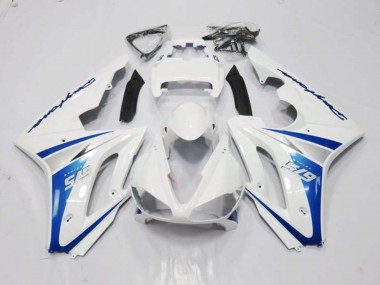 06-08 Weiß-Blau-Stil Daytona 675 Verkleidung