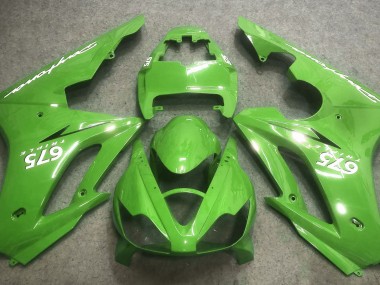 06-08 Kräftiges Grün Daytona 675 Verkleidung