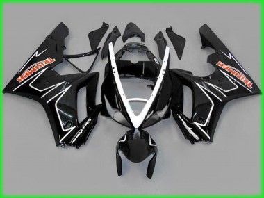 06-08 Schwarz Gold Daytona 675 Verkleidung