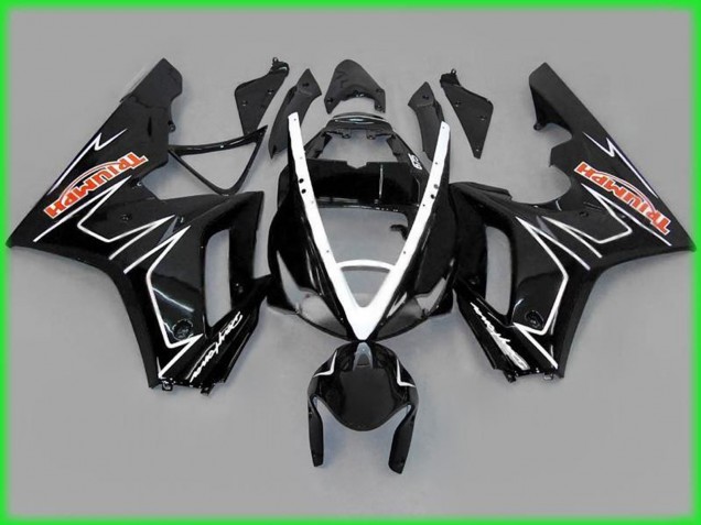06-08 Schwarz Gold Daytona 675 Verkleidung