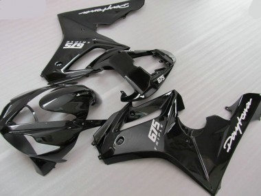 06-08 Schwarz Krieger Daytona 675 Verkleidung