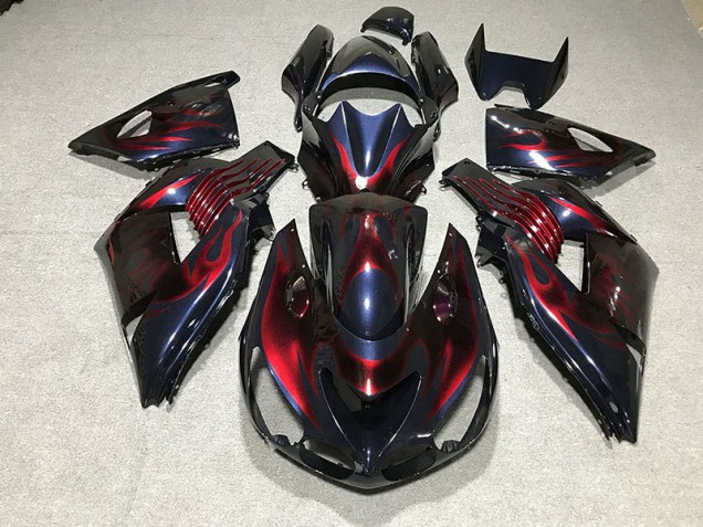 06-11 Flame ZX14R Verkleidung