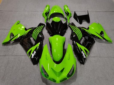 06-11 Limettengrün & Schwarz ZX14R Verkleidung