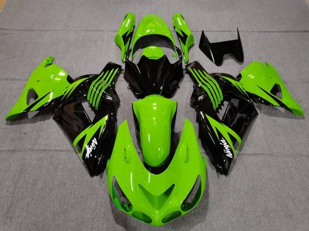 06-11 Limettengrün & Schwarz ZX14R Verkleidung