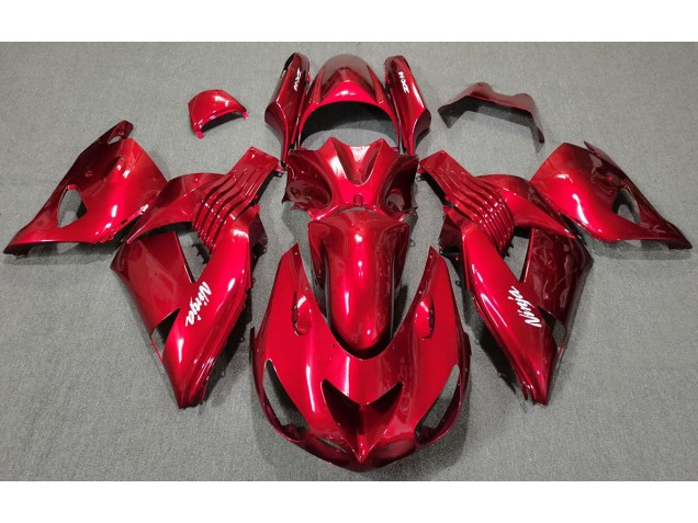 06-11 Rot Glänzend ZX14R Verkleidung
