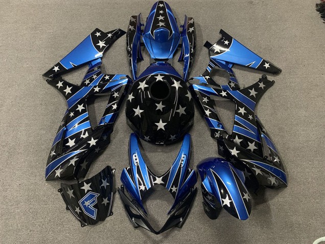 07-08 Benutzerdefinierter Perlenstern-Stil GSXR 1000 Verkleidung