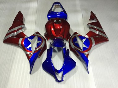 07-08 Captain America CBR600RR Verkleidung