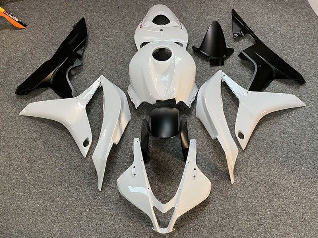 07-08 Clean Weiß & Schwarz CBR600RR Verkleidung