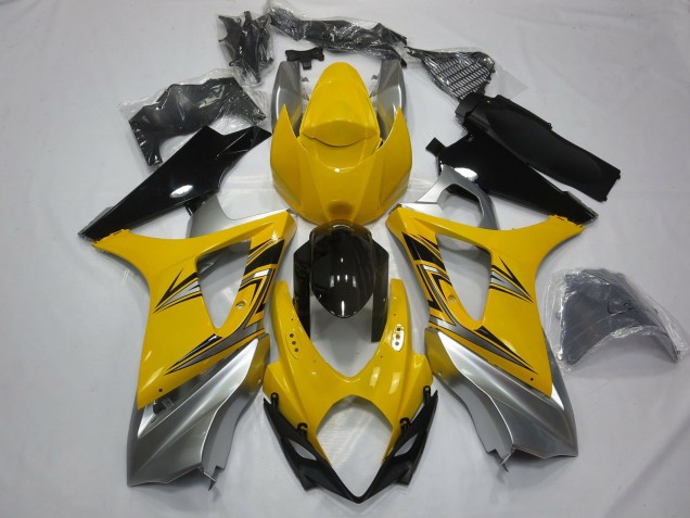 07-08 Gelb Silber GSXR 1000 Verkleidung