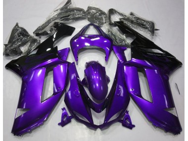 07-08 Glanz Lila & Schwarz ZX6R Verkleidung