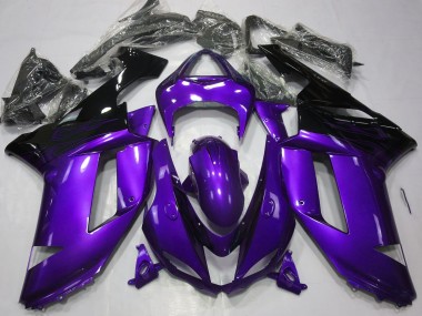 07-08 Glanz Lila & Schwarz ZX6R Verkleidung