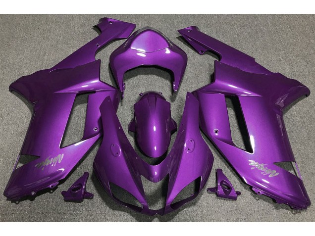 07-08 Glanz Lila ZX6R Verkleidung