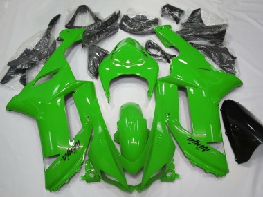 07-08 Glänzend Grün ZX6R Verkleidung