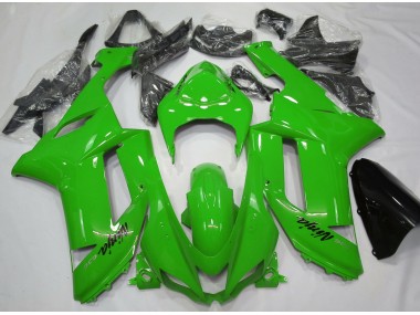 07-08 Glänzend Grün ZX6R Verkleidung