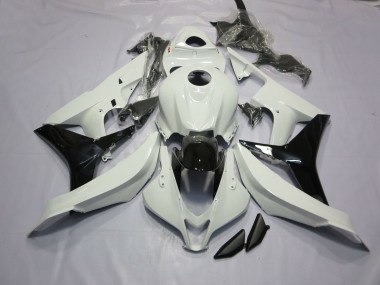 07-08 Glänzend Weiß & Schwarz CBR600RR Verkleidung