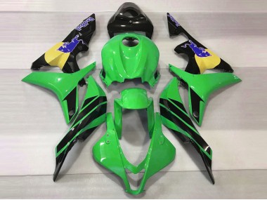 07-08 Grün & Blau Bull CBR600RR Verkleidung