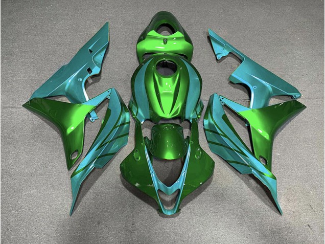 07-08 Grün-Blaugrün CBR600RR Verkleidung