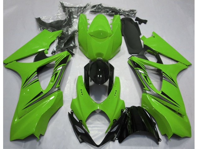 07-08 Grün OEM-Stil GSXR 1000 Verkleidung