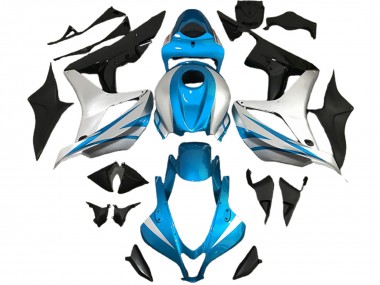 07-08 Hellblau & Silber OEM Stil CBR600RR Verkleidung