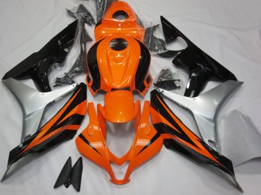 07-08 Leuchtend Orange OEM Stil CBR600RR Verkleidung