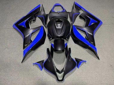 07-08 Matt Schwarz & Blau CBR600RR Verkleidung