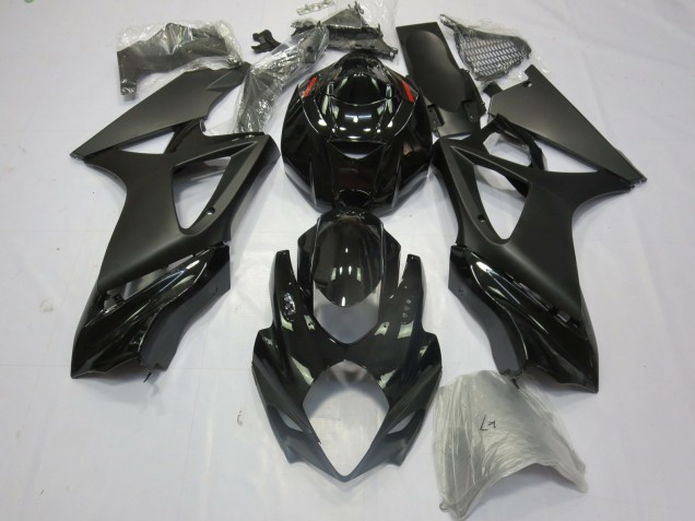 07-08 Matt Schwarz Glänzend GSXR 1000 Verkleidung