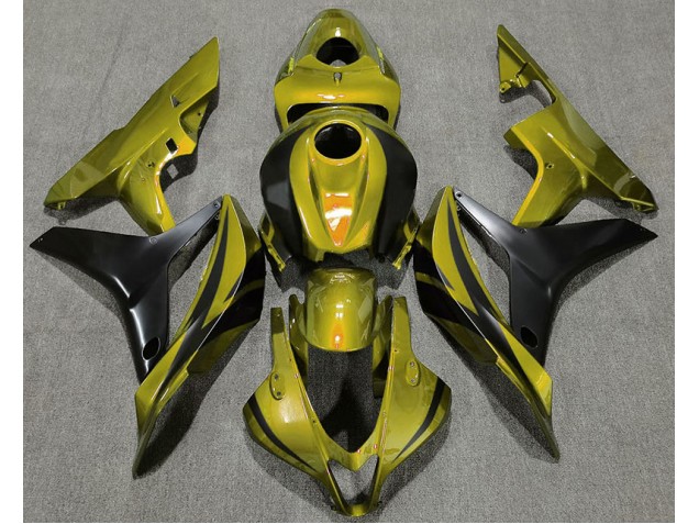 07-08 Olivgrün OEM Stil CBR600RR Verkleidung