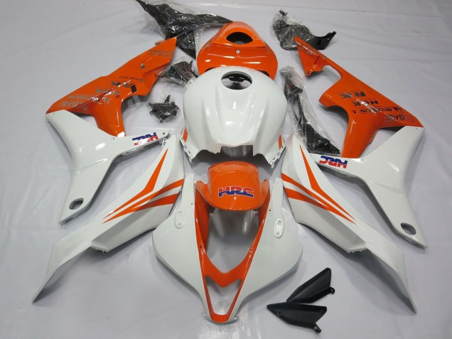 07-08 Orange & Weiß HRC CBR600RR Verkleidung