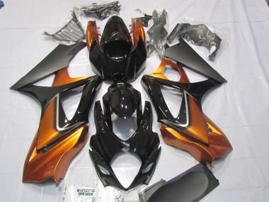 07-08 Orange & Schwarz GSXR 1000 Verkleidung