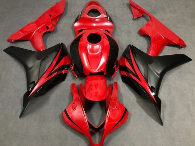 07-08 Perlrot & Schwarz CBR600RR Verkleidung