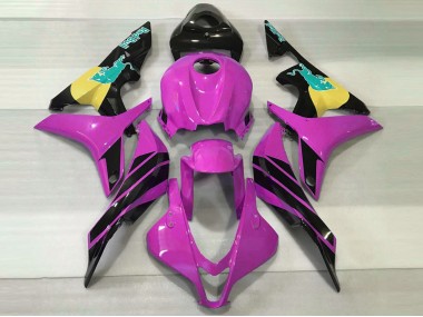 07-08 Rosa & Blaugrün Bull CBR600RR Verkleidung