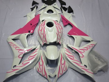 07-08 Rosa Flamme CBR600RR Verkleidung