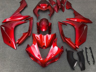 07-08 Rot Glänzend R1 Verkleidung