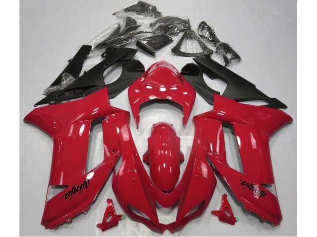 07-08 Rot Glänzend ZX6R Verkleidung