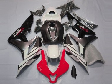 07-08 Rot Weiß & Grau CBR600RR Verkleidung