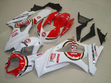 07-08 Rot Lucky Strike GSXR 1000 Verkleidung