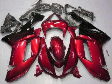07-08 Rot & Schwarz Glänzend ZX6R Verkleidung