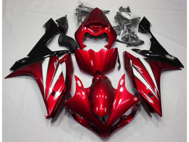 07-08 Rot Weiß & Schwarz R1 Verkleidung
