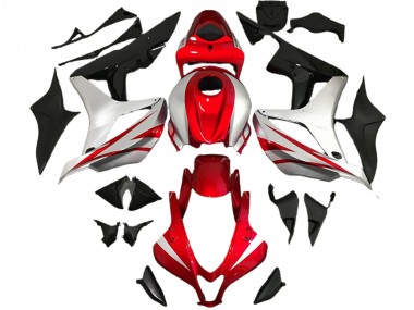 07-08 Rot & Silber OEM-Stil CBR600RR Verkleidung