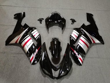 07-08 Rot-Silber & Schwarz ZX6R Verkleidung