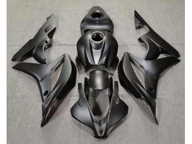 07-08 Schlichte Matt Schwarz CBR600RR Verkleidung
