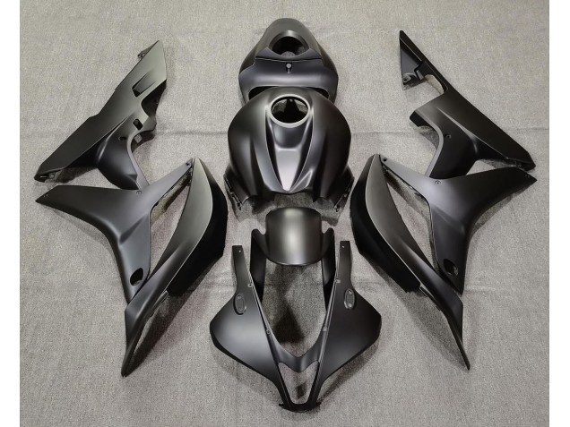 07-08 Schlichte Matt Schwarz CBR600RR Verkleidung
