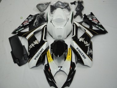 07-08 Schwarz & Weiß GSXR 1000 Verkleidung