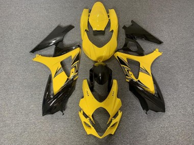 07-08 Schwarz & Gelb GSXR 1000 Verkleidung