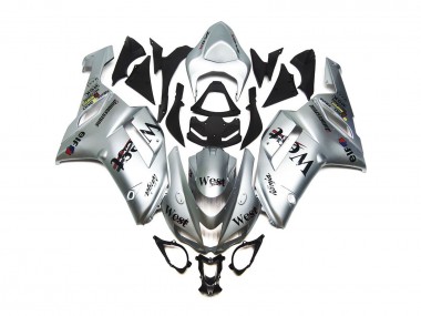 07-08 Silber West Glanz ZX6R Verkleidung