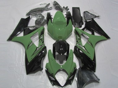 07-08 Waldgrün & Schwarz GSXR 1000 Verkleidung