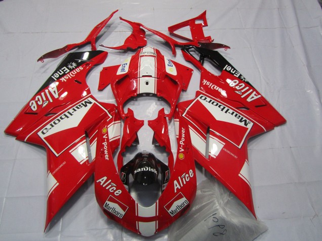 07-14 Alice & Marlboro Ducati 848 1098 1198 Verkleidung