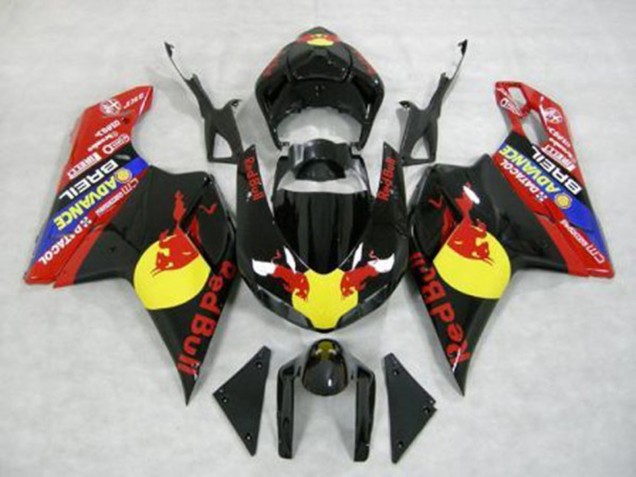 07-14 Breil Rot Bull Ducati 848 1098 1198 Verkleidung
