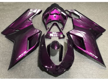 07-14 Dunkelpink Ducati 848 1098 1198 Verkleidung